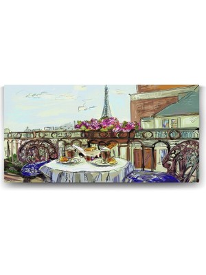 Asitan De Kahvaltı Tablosu 80 x 40