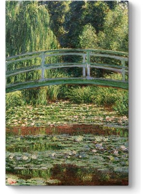 Asitan Claude Monet - Japanese Footbridge Tablosu 50 x 75