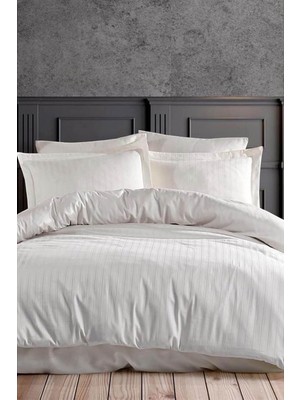 Asitan Çift Kişilik Su Yollu Saten Nevresim Takımı Polycotton 200X220 cm