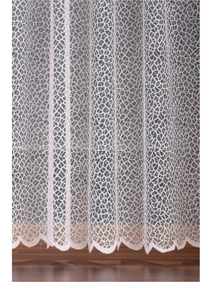 Asitan Evdepo Home Kırık Beyaz Ekstraforlu Pilesiz Tül Perde 160 x 200 cm