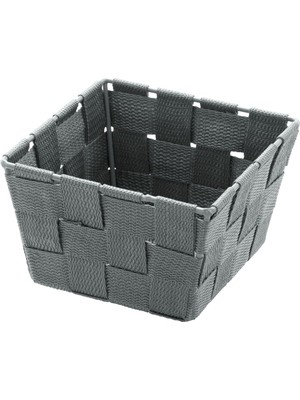 Asitan Wenko Sepeti Adria – Badkorb, Polipropilen, Gri, Mini Square