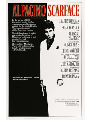 Asitan 512 Store Alpacino Scarface Film Afiş Poster, 513242ED21