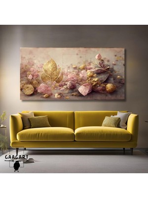 Asitan Desenli Gül Tablosu 100 x 50