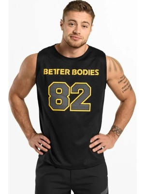 Better Bodies Fulton Mesh Tank - Black