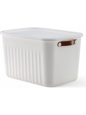 Asitan Deconox 1 Adet Düzenleyici Kapaklı Kutu, Dekoratif Saklama Kutusu, Organizer (35CM*25CM*22CM) Beya