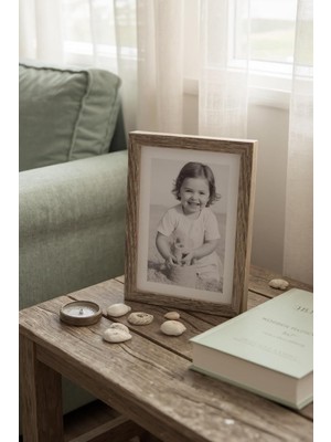 Asitan Ahşap Resim Çerçevesi 4'lü Set Halinde 13 x 18 cm Boyutunda