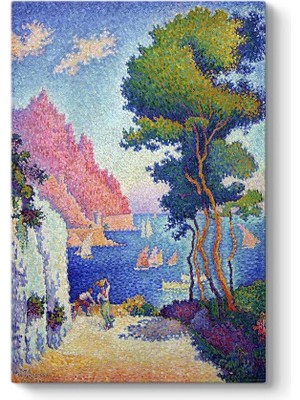 Asitan Paul Signac - Capo Di Noli Tablosu 60 x 90