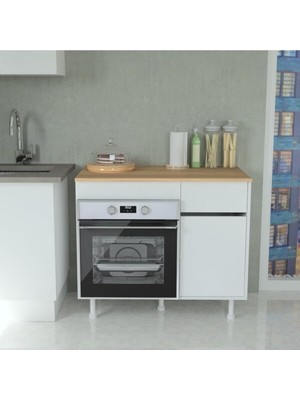 Asitan Akpınar Fırın ve Ocak Çekmeceli Dolap