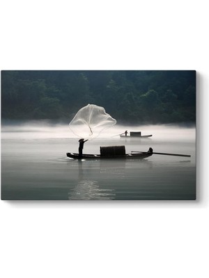 Asitan Ağları Tablosu 129 x 70-4 Parçalı