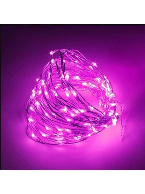 Asitan Hidz Peri LED 3/5/10 M Tüm Renkler (3 Metre, Pembe)