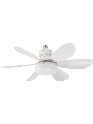 Asitan Lodos Fan LED 62W Kumandalı Işıklı Vantilatör CT-1154
