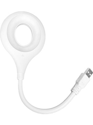 Asitan 16 Ledli USB Girişli Sesli Komut Özellikli Akıllı LED Lamba Esnek Bükülebilir Masa Gece Lambas