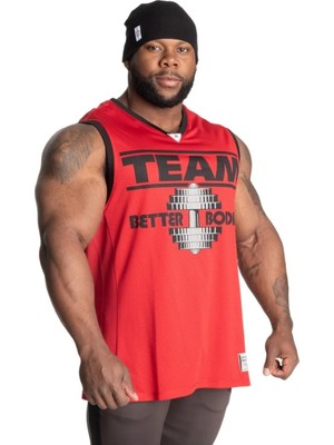Better Bodies Iron Mesh Tank, Chili Red