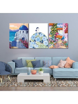 Asitan Kanvas Tablo 90 x 90