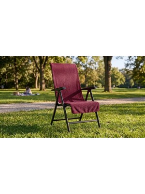 Asitan 100 Pamuk Sandalye Kılıfı Bordo 60X130 cm