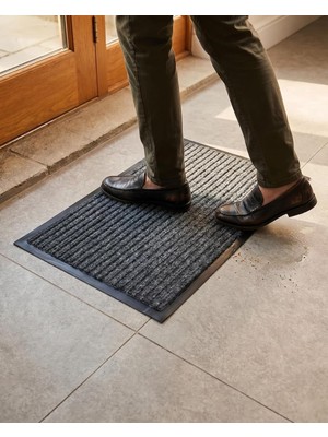 Asitan Xt Nem ve Toz Alıcı Gri Dış Kapı Paspası 45X75