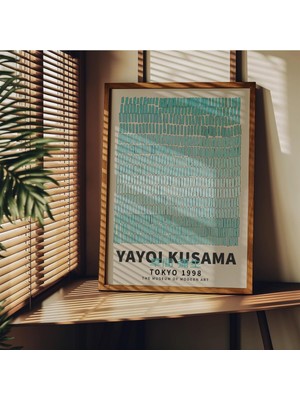 Asitan Yayoi Kusama Çerçevesiz Poster, Modern Dekoratif Çerçevesiz Poster, Tablo, Yayoikusama-3, 30 x 4
