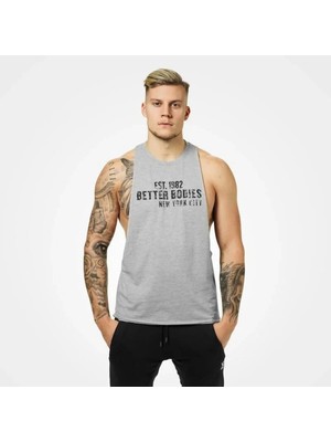 Better Bodies Graphic Logo Sleeveless - Greymelange