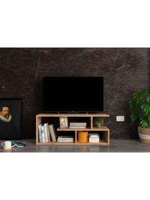 Asitan Safir Meşe Tv Ünitesi Tv Sehpası
