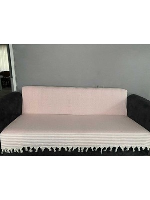 Asitan Pamuklu 180X220 Koltuk Örtüsü Pembe 170 x 220