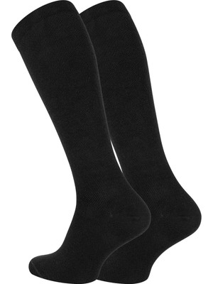 Asitan Uçuş & Seyahat Çorabı – Unisex Diz Altı Kompresyon Çorabı – Varis ve Dolaşım Desteği �