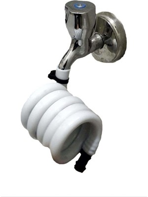 Asitan Abnturk Kendi Uzayan Taharatmatik Wc Hortummatik Hijyenik Wc Hortum Matik, 90CM Spiral Taharet Hortu