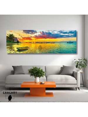 Asitan Manzarası Tablosu 120 x 40