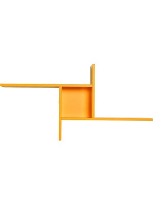 Asitan Plus Dekoratif Duvar Rafı, Sarı