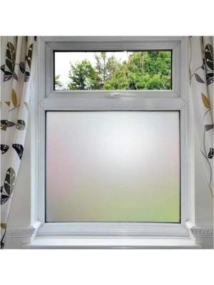 Asitan Cam Kumlama Ofis Duşakabin Balkon Camı Kaplama Folyosu 76 cm (76 cm x 4 Metre)