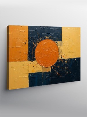 Asitan Kanvas Tablo Soyut Geometrik Sanat Çizimi YTCNVS506873, 70 x 100