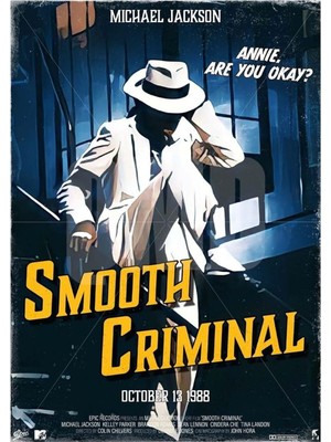 Asitan 512 Store Michael Jackson Smooth Criminal Poster, 1191991911I19191