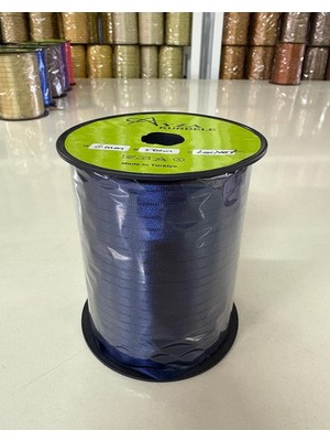 Asitan Ayza Kurdele - Lacivert Saten Kurdele 6 mm 500 Metre