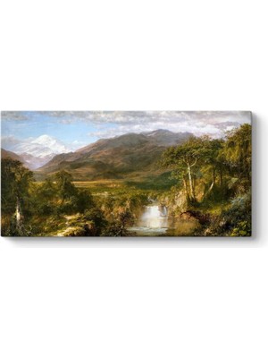 Asitan Frederic Edwin Church - Heart Of The Andes Tablosu 140 x 70
