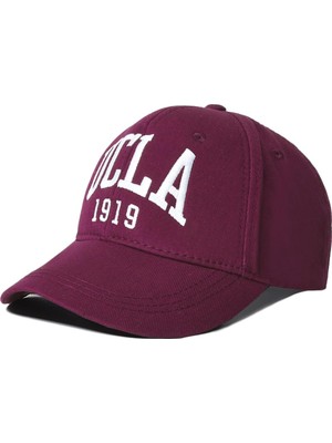 Asitan Ballard Bordo Baseball Cap Nakışlı - Unisex Şapka