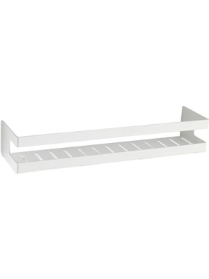 Asitan Duş Raf Sistemi Beyaz Renk 98X100X400 mm Beyaz Tek Ebat BA3001 043 Al7