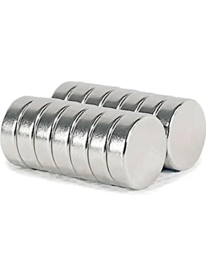 Asitan Dünya Magnet 50 Adet 10 x 3 mm Çap: 10 Kalınlık : 3 Yuvarlak Neodyum Mıknatıs