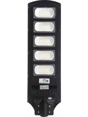 Asitan Solar 250W LED Armatür Güneş Enerjili Kumandalı Sokak Bahçe Dış Mekan Duvar Aydınlatma Siste