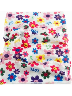 Hace Bazaar Papatya Desenli Baff Boyunluk