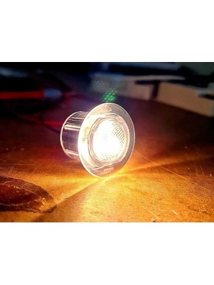Asitan Unikom 5'li Paket Mini LED Spot Lamba Seti, 24V, Beyaz Işık 6500K
