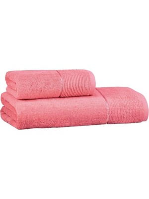 Asitan New Soho PEMBE%100 Pamuk Banyo Havlusu 90X150 cm