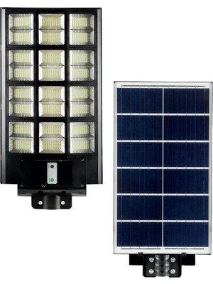 Asitan 1200W Solar Sokak Aydınlatması 6500K (Beyaz Işık)