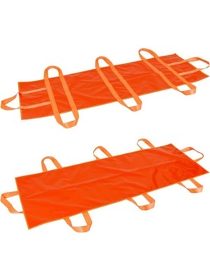 Asitan Holtech 200X70 cm Emniyet Kilitli Hasta Taşıma Transfer Sedyesi, Hasta Sedyesi