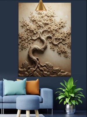 Asitan Lapaku Ağacı Tablosu 140 x 100