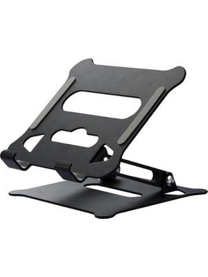 Asitan Ayarlanabilir Katlanabilir Tablet Standı 370G | Paslanmaz Çelik Tablet Tutucu, Açı Ayarlı, Port