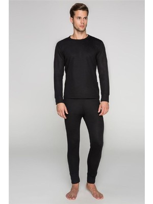 Asitan Active Ribana Unisex Termal Içlik Takım, Siyah, Xl