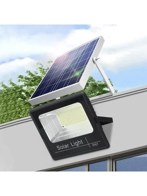 Asitan 200W Solar LED Projektör Bahçe Aydınlatması Güneş Enerjili, Kumandalı