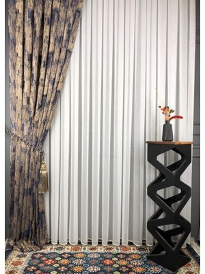 Asitan Rendecioğlutekstil Tül Perde Simli Bamboo Kumaş Ütü Istemez 1. Kalite 200 x 260 Ekru (Kırık