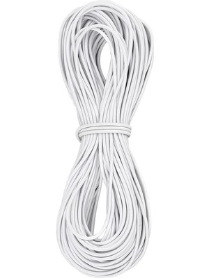 Asitan Beyaz 5 Metre 2 mm Yuvarlak Lastik
