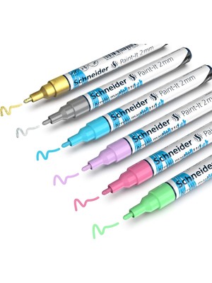 Asitan 310 Akrilik Marker 2mm SET/2-120196 6 Lı