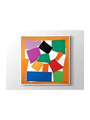 Asitan 2645 Sanat Henri Matisse - The Snail Tablo-60 x 60 cm Kare